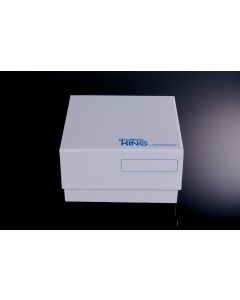 Biologix Cryoking 3 Inch 100 Well Superior White Cardboard Freezer